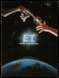 1m288 E.T. THE EXTRA TERRESTRIAL English souvenir program book 1982 Steven Spielberg classic!