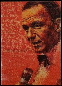 1m298 FRANK SINATRA souvenir program book 1976 great images from live performances!