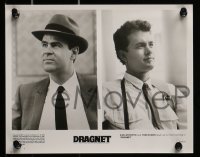 1m722 DRAGNET presskit w/ 10 stills 1987 Dan Aykroyd as detective Joe Friday with Tom Hanks!