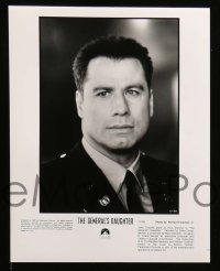 1m730 GENERAL'S DAUGHTER presskit w/ 11 stills 1999 John Travolta & Madeline Stowe, James Cromwell!