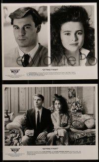 1m731 GETTING IT RIGHT presskit w/ 9 stills 1989 Jesse Birdsall, Helena Bonham Carter, Peter Cook