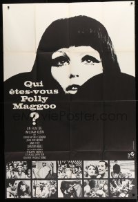 1p972 WHO ARE YOU, POLLY MAGOO French 1p 1966 Klein's Qui etes-vous, Polly Magoo, Dorothy McGowan!