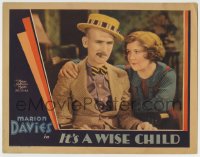 1r594 IT'S A WISE CHILD LC 1931 c/u of Marie Prevost comforting James Gleason smoking cigar!