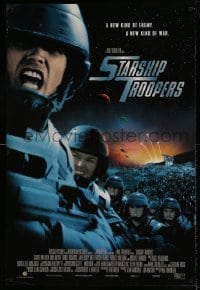 2k841 STARSHIP TROOPERS DS 1sh 1997 Paul Verhoeven, based on Robert A. Heinlein's classic novel!