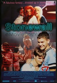 2k844 STONEWALL 1sh 1996 Nigel Finch directed comedy, gay rights movement!