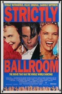 2k851 STRICTLY BALLROOM 1sh 1992 Paul Mercurio, Tara Morice, Bill Hunter, Baz Luhrmann!