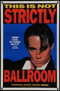 2k852 STRICTLY BALLROOM teaser 1sh 1992 Paul Mercurio, Tara Morice, Bill Hunter, Baz Luhrmann!