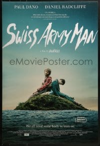 2k864 SWISS ARMY MAN DS 1sh 2016 Paul Dano, Daniel Radcliff, we all need some body to lean on!