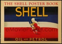 2p084 SHELL POSTER BOOK softcover book 1993 with lots of full-page color poster artwork!