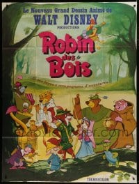 2p948 ROBIN HOOD French 1p 1974 Walt Disney's cartoon version, different image of top characters!