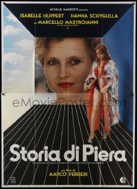 2p473 STORY OF PIERA Italian 2p 1983 Ferreri's Storia di Piera, Hanna Schygulla, Isabelle Huppert