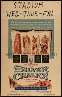 2p389 SILVER CHALICE WC 1955 great art of Virginia Mayo & Paul Newman in his first movie!