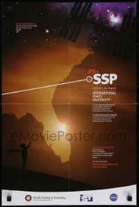 2z714 INTERNATIONAL SPACE UNIVERSITY 16x24 special poster 2012 ISU, France, cool artwork!