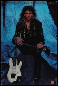 2z294 STEVE VAI 24x36 music poster 1990 Passion and Warfare, great seated portrait!