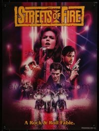 2z825 STREETS OF FIRE 18x24 special poster 2017 Walter Hill directed, Michael Pare, Diane Lane!