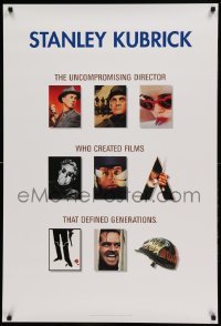 2z908 STANLEY KUBRICK COLLECTION 27x40 video poster 1999 Paths of Glory, Dr. Strangelove, 2001!