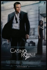 3g207 CASINO ROYALE advance 1sh 2006 Daniel Craig as James Bond & sexy Eva Green!