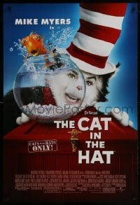 3g210 CAT IN THE HAT DS 1sh 2003 Mike Myers, classic Dr. Seuss book!