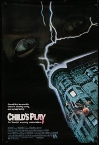 3g216 CHILD'S PLAY 1sh 1988 something's moved in, you'll wish it was only make-believe!