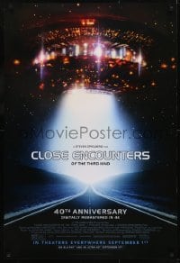 3g224 CLOSE ENCOUNTERS OF THE THIRD KIND 1sh R2017 Steven Spielberg classic remastered in 4K!