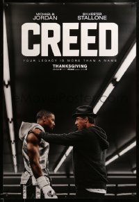 3g236 CREED teaser DS 1sh 2015 image of Sylvester Stallone as Rocky Balboa with Michael Jordan!