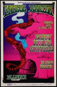 3k354 PROCOL HARUM/BUDDY MILES EXPRESS/BLUES IMAGE 14x22 music poster 1969 1st printing, Irons art!