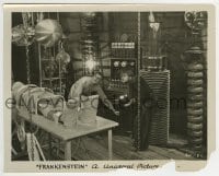 3m413 FRANKENSTEIN 8.25x10.25 still 1931 Colin Clive, Dwight Frye & monster during creation scene!