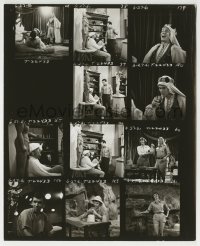 3m647 MANY LOVES OF DOBIE GILLIS TV 8.25x10 contact sheet 1961 Dwayne Hickman, Bob Denver as Maynard