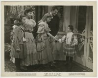 3m668 MEET ME IN ST. LOUIS 8x10.25 still 1944 Judy Garland, Margaret O'Brien & others, deleted scene