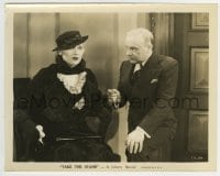 3m896 TAKE THE STAND 8x10.25 still 1934 Oscar Apfel interrogates Thelma Todd in court!