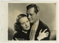 3m941 TWO-FISTED SHERIFF 8x11 key book still 1937 cowboy Charles Starrett hugging Barbara Weeks!