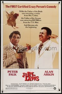 3y422 IN-LAWS 1sh 1979 classic Peter Falk & Alan Arkin screwball comedy!