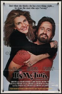 3y435 IT'S MY TURN int'l 1sh 1980 Jill Clayburgh embraces Mr. Wrong Michael Douglas!