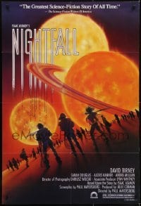 3y619 NIGHTFALL 1sh 1988 Isaac Asimov's greatest science fiction story ever written!