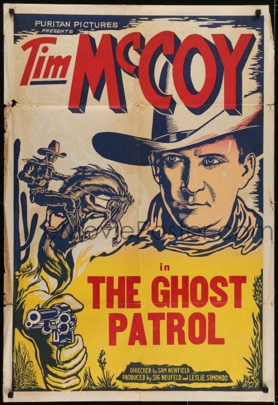 eMoviePoster.com: 3y875 TIM MCCOY 1sh 1930s classic cowboy on his horse ...