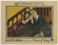 3z533 FEET OF CLAY LC 1924 Ricardo Cortez romances Vera Reynolds, Cecil B. DeMille, rare!