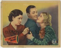 3z567 GIRL O' MY DREAMS LC 1934 Edward Nugent between pretty Mary Carlisle & Gigi Parrish!