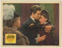 3z888 STORY OF ALEXANDER GRAHAM BELL LC 1939 Don Ameche hugging Loretta Young by Spring Byington!