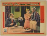 3z892 STRICTLY UNCONVENTIONAL LC 1930 Catherine Dale Owen, Lewis Stone, Torrence, Somerset Maugham!