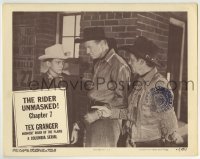 3z913 TEX GRANGER chapter 7 LC 1948 Tex Granger, Columbia western serial, The Rider Unmasked!