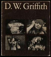 4h520 D.W. GRIFFITH: AMERICAN FILM MASTER softcover book 1965 edition of the 1940 book!