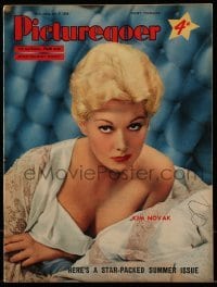 4h986 PICTUREGOER English magazine July 21, 1956 great cover portrait of sexy Kim Novak!