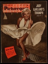 4h981 PICTUREGOER English magazine October 23, 1954 Marilyn Monroe w/ skirt blowing, 7 Year Itch!