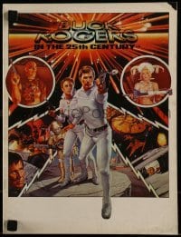 4h292 BUCK ROGERS souvenir program book 1979 Gil Gerard, from classic sci-fi comic strip!