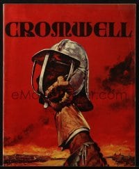 4h308 CROMWELL English souvenir program book 1970 Richard Harris, Alec Guinness, Bysouth art!