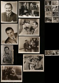 4m328 LOT OF 18 GEORGE BRENT 8X10 STILLS 1940s-1960s great scenes from some of his movies!