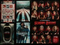 4m523 LOT OF 15 UNFOLDED TV AND VIDEO MINI POSTERS 2010s American Horror Story, Fargo & more!