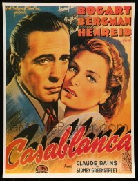 4m541 LOT OF 18 UNFOLDED CASABLANCA 17X23 COMMERCIAL POSTERS 2000s great art of Bogart & Bergman!