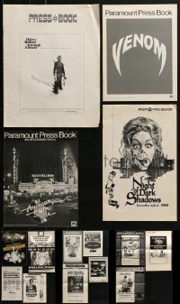 4m205 LOT OF 15 UNCUT PRESSBOOKS 1950s-1970s advertising for a variety of different movies!