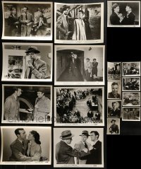 4m331 LOT OF 17 DICK POWELL 8X10 STILLS 1950s great scenes from some of his movies!